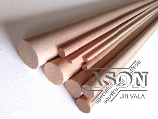 Tyč pr.40x5000mm BUK zakázková výroba