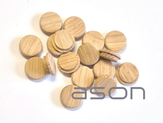 Krytka s podélnými léty 15x3mm DUB